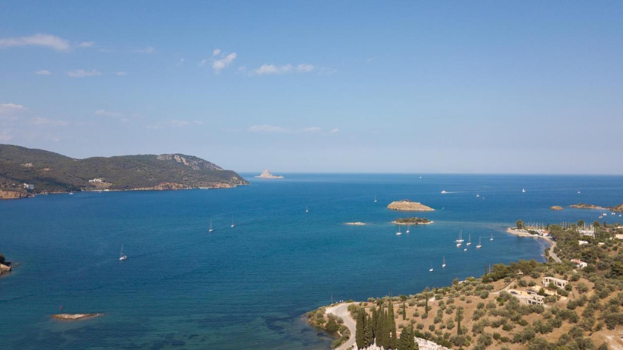 Agiazi Poros Summer House Galatás 外观 照片
