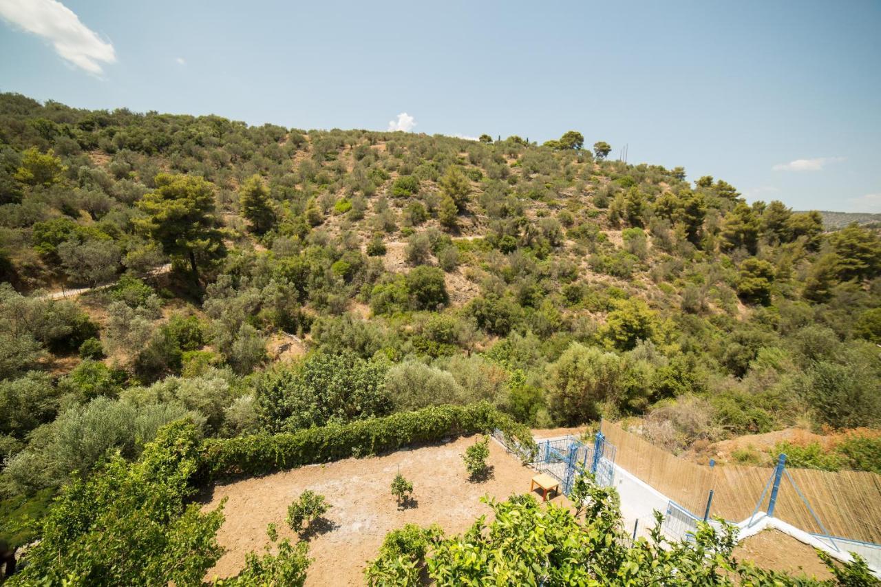 Agiazi Poros Summer House Galatás 外观 照片