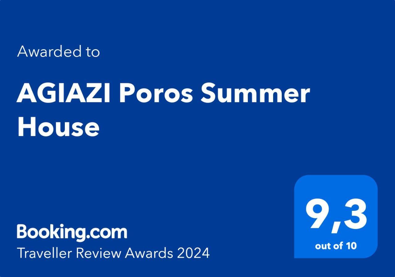 Agiazi Poros Summer House Galatás 外观 照片